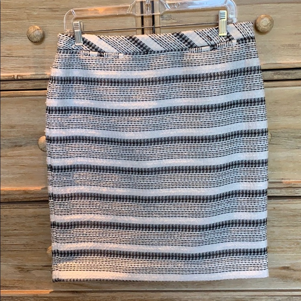 Halogen Black/White Pencil Skirt